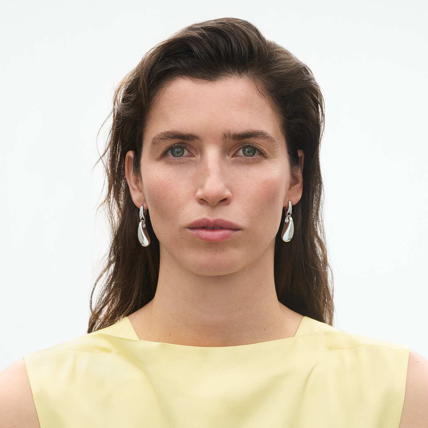 Reflect Sterling Silver Small Drop Earrings