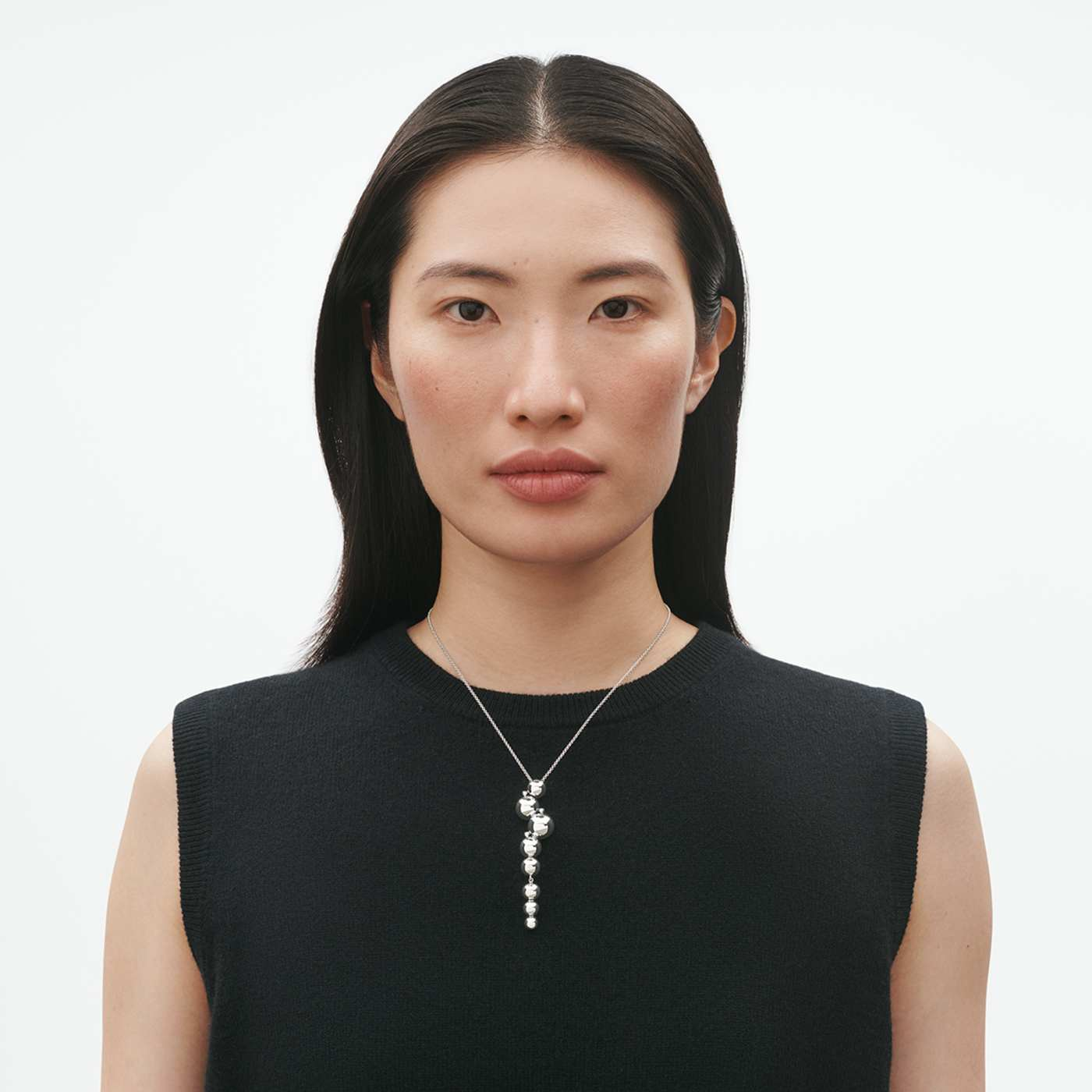 Moonlight Grapes silver pendant