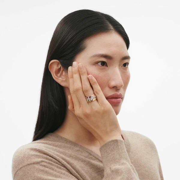 18ct Yellow Gold Fusion End Ring