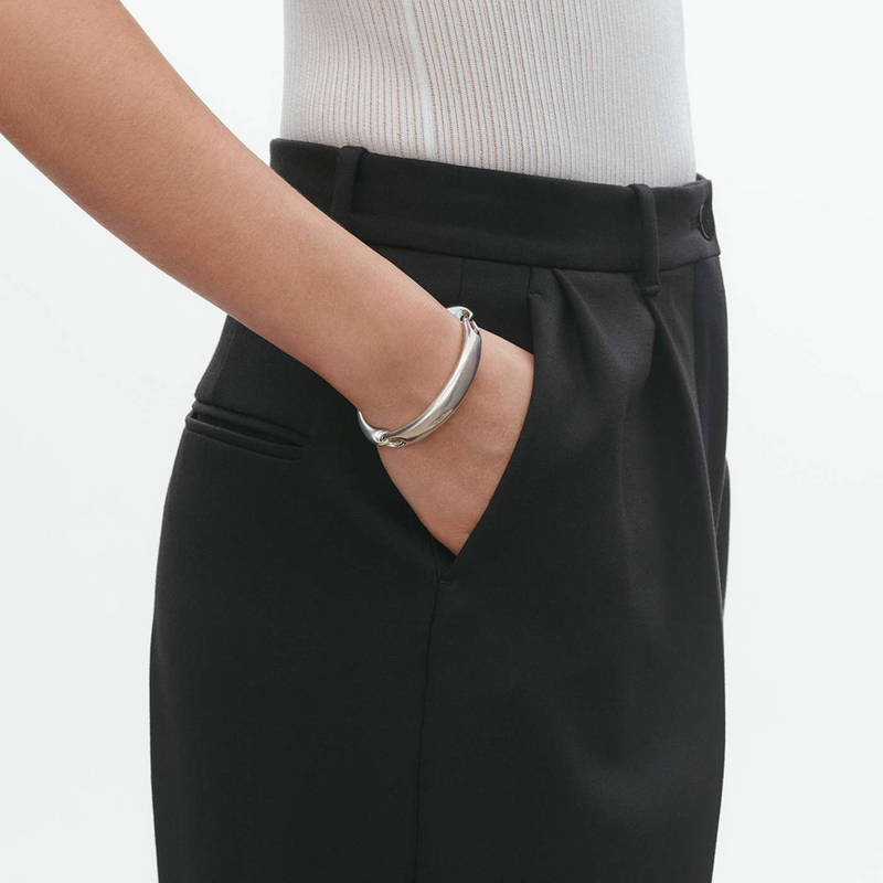 Georg Jensen Reflect Sterling Silver ID Bangle - Berry's Jewellers