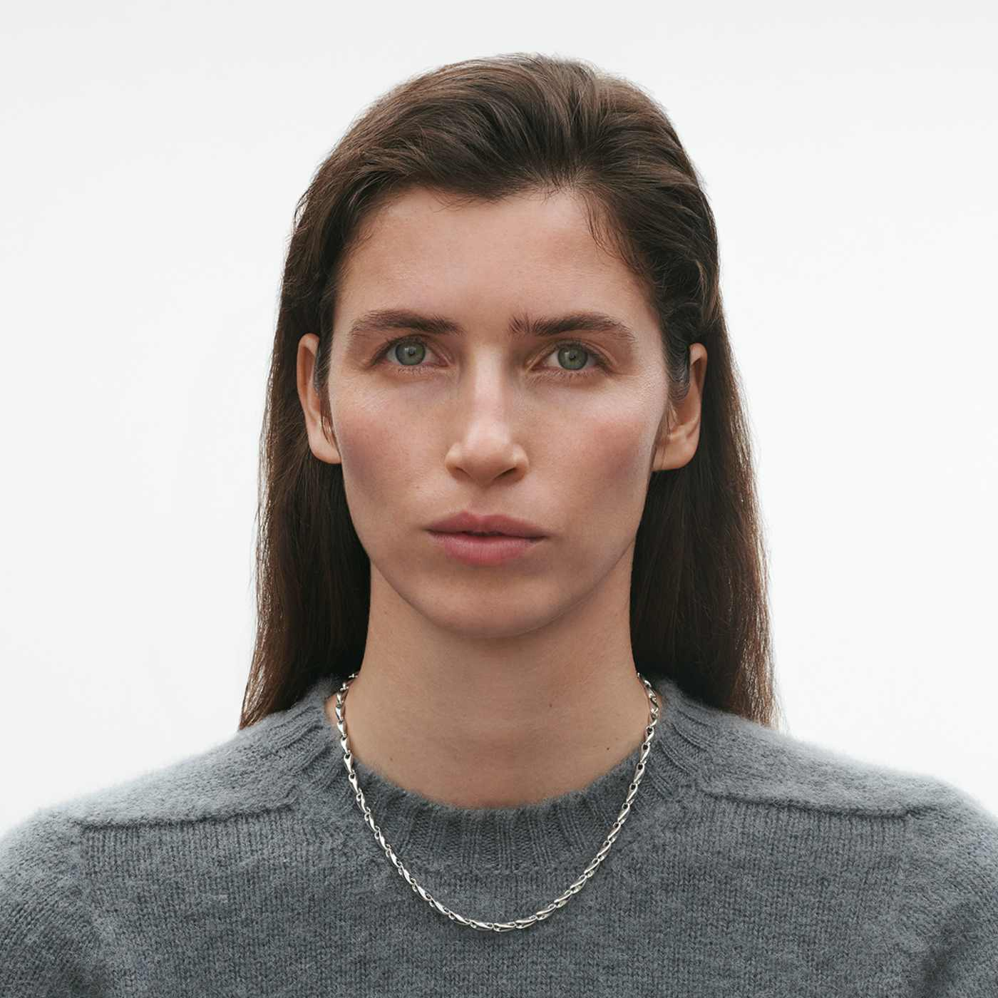 Reflect Link Sterling Silver Necklace