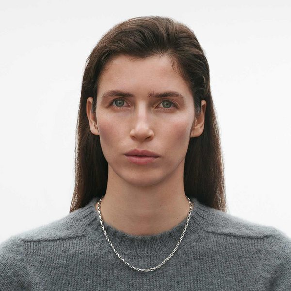 Reflect Link Sterling Silver Necklace