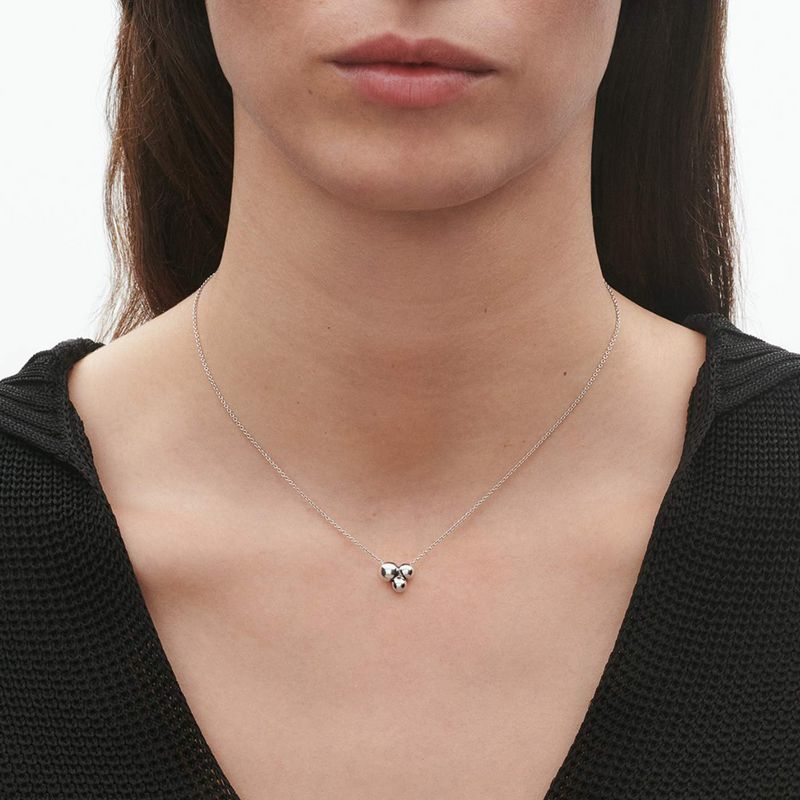 Moonlight Grapes Sterling Silver Pendant