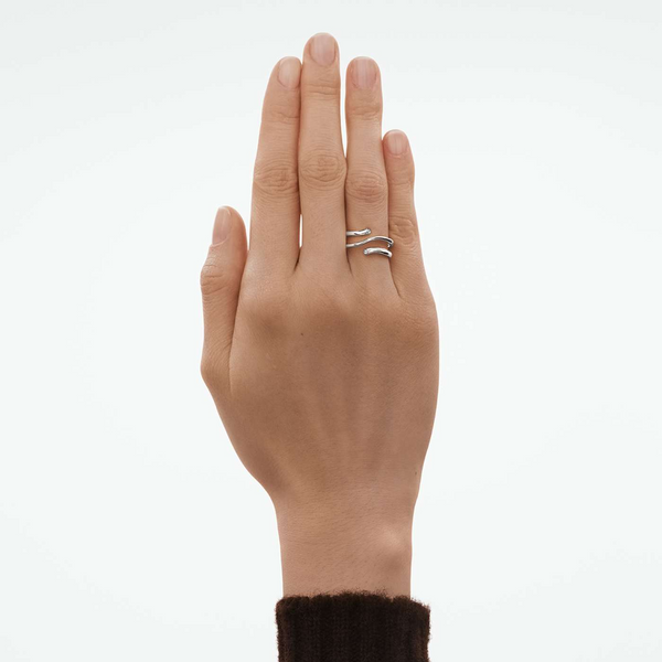 Georg Jensen Magic 18ct White Gold Diamond Set Ring - Berry's Jewellers