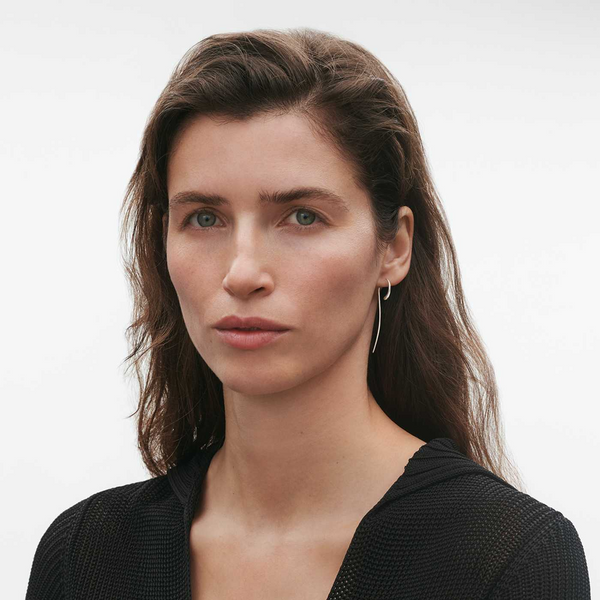 Mercy Sterling Silver Long Drop Earrrings