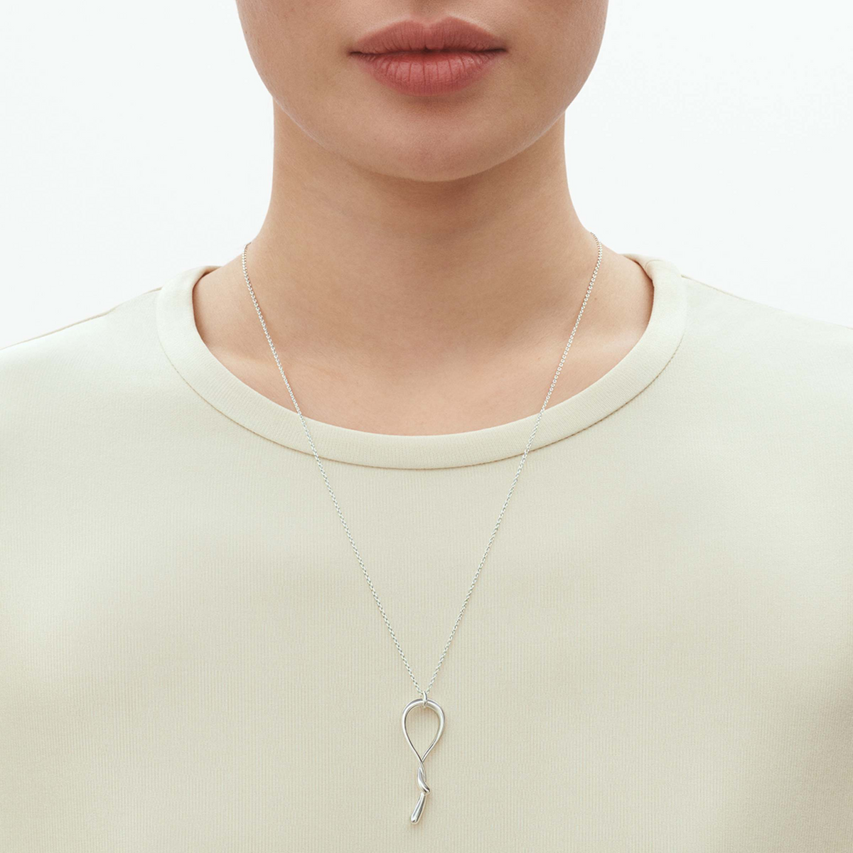 Georg Jensen Mercy Silver Pendant - Berry's Jewellers