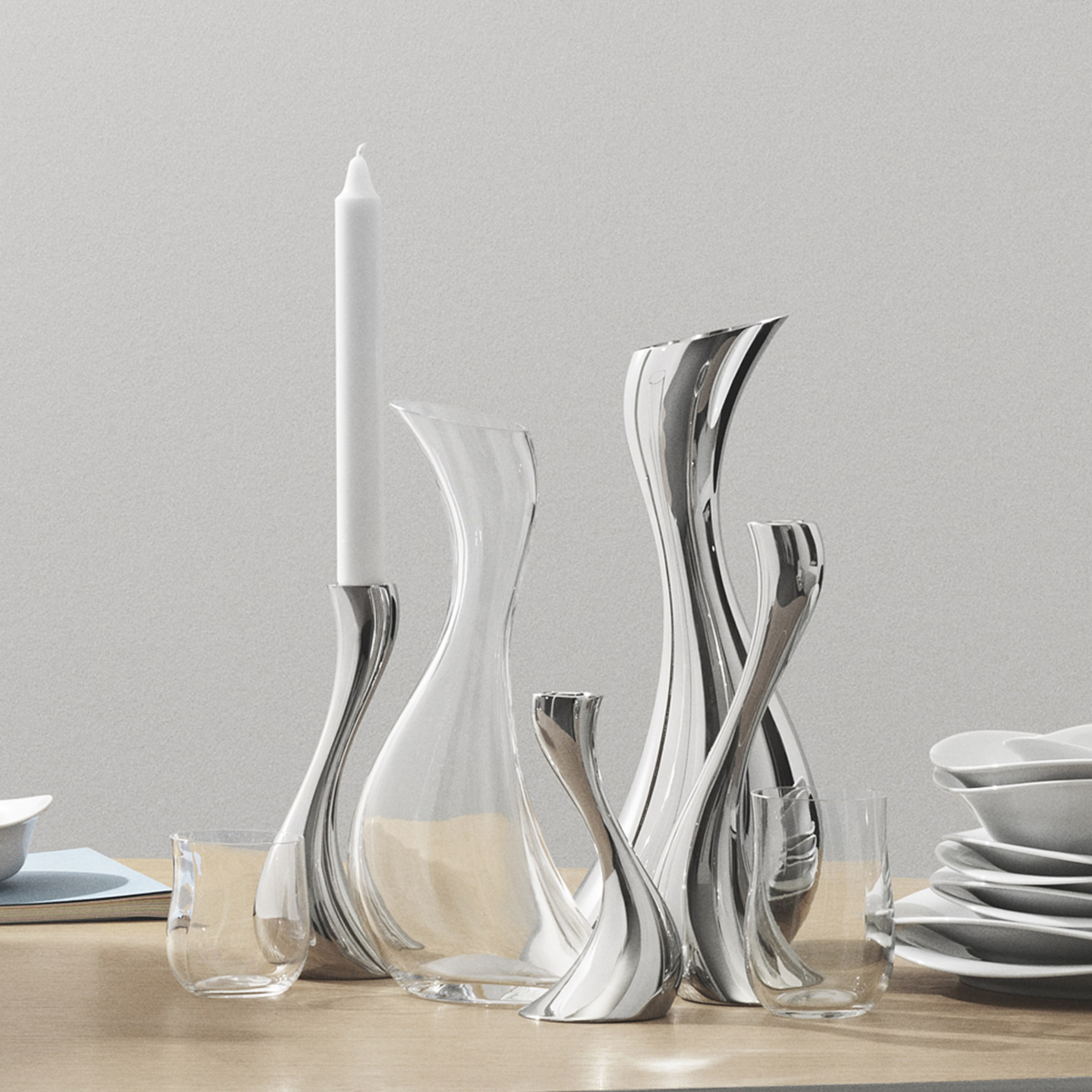 Georg Jensen Cobra Stainless Steel Pitcher - Berry's Jewellers