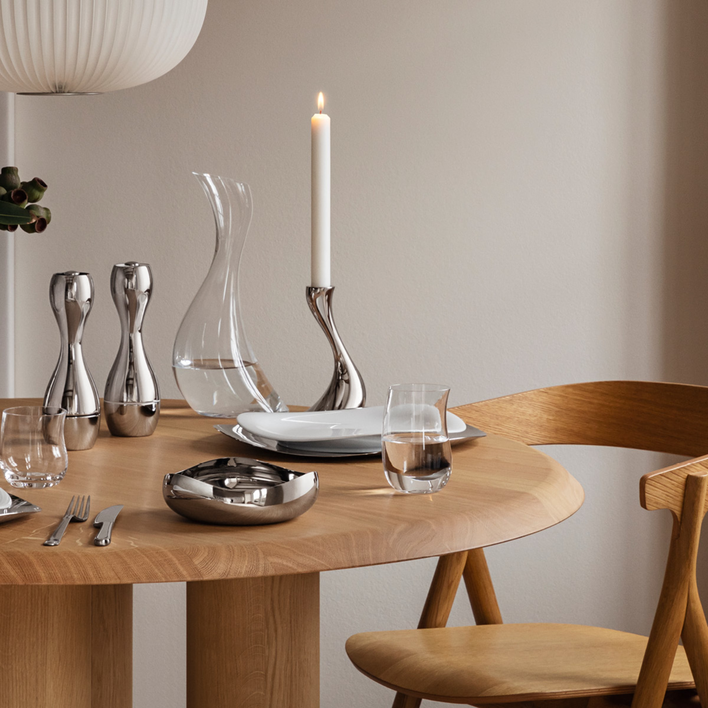 Georg Jensen Cobra Salt And Pepper Grinder Set - Berry's Jewellers
