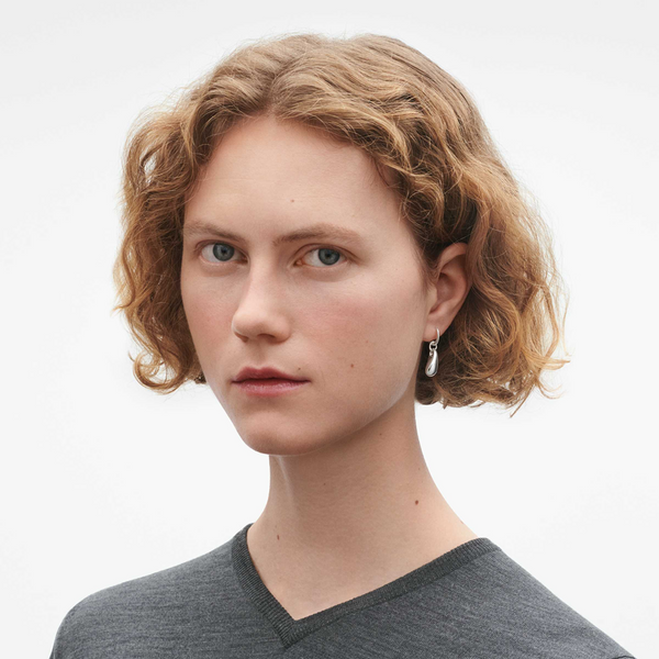 Georg Jensen Reflect Silver Drop Earrings - Berry's Jewellers