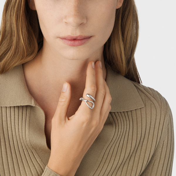 Georg Jensen Mercy Sterling Silver Ring - Berry's Jewellers