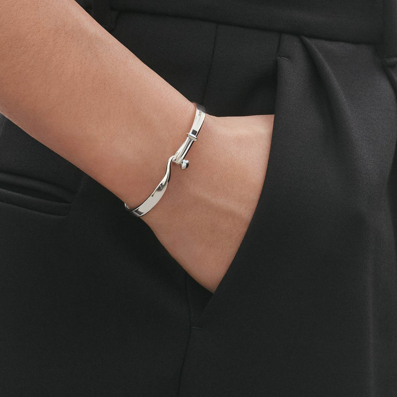 Georg Jensen Torun Sterling Silver Bangle - Berry's Jewellers