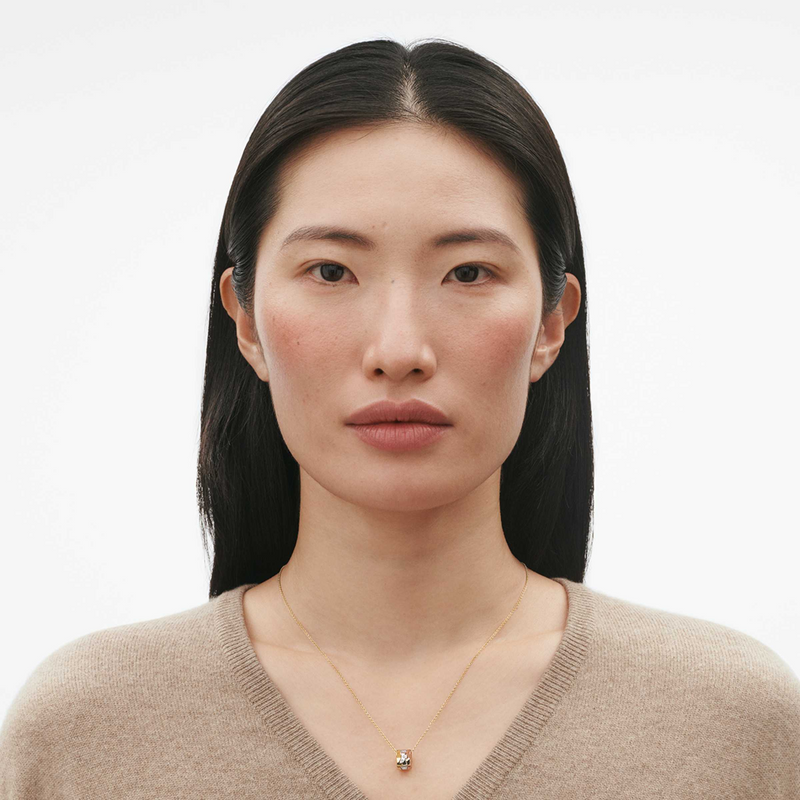 Georg Jensen Fusion 18ct Gold Diamond Set Pendant - Berry's Jewellers