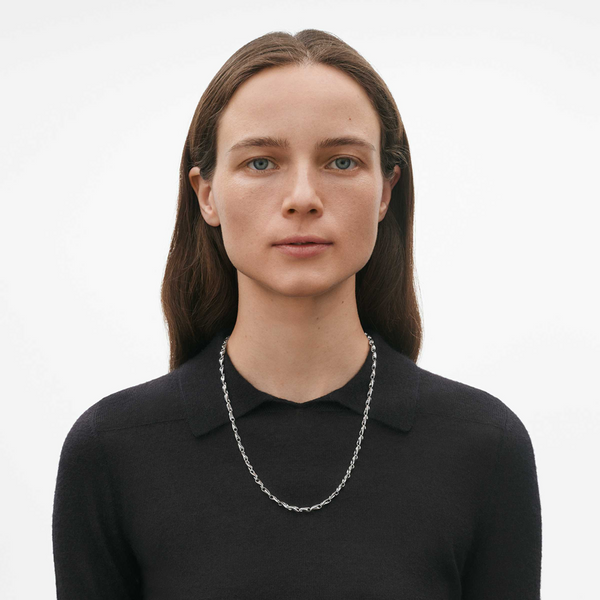 Georg Jensen Reflect Silver Necklace - Berry's Jewellers