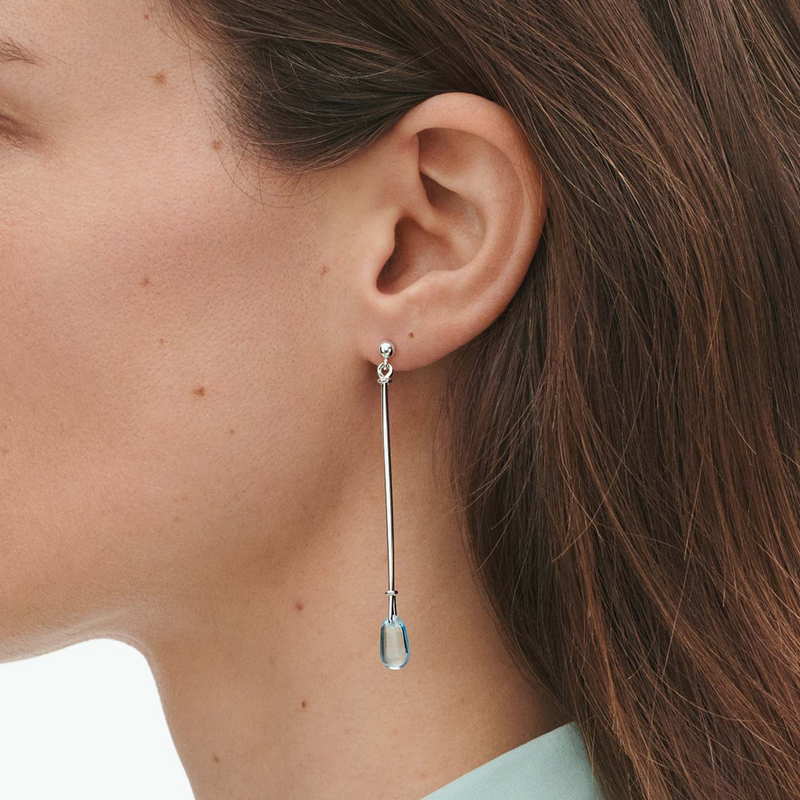Vivianna Torun Blue Topaz Drop Earrings