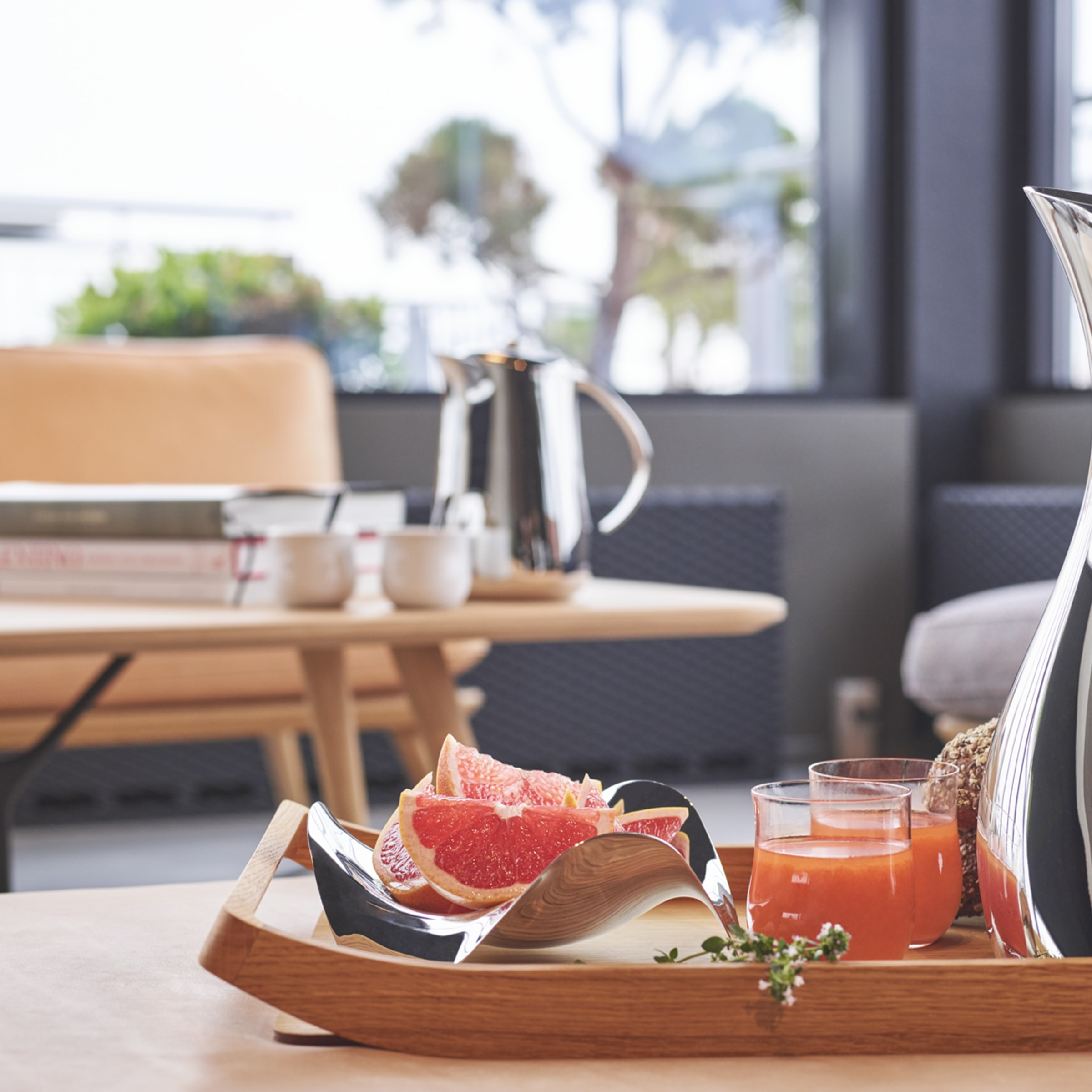 Georg Jensen Barbry Oak Tray - Berry's Jewellers