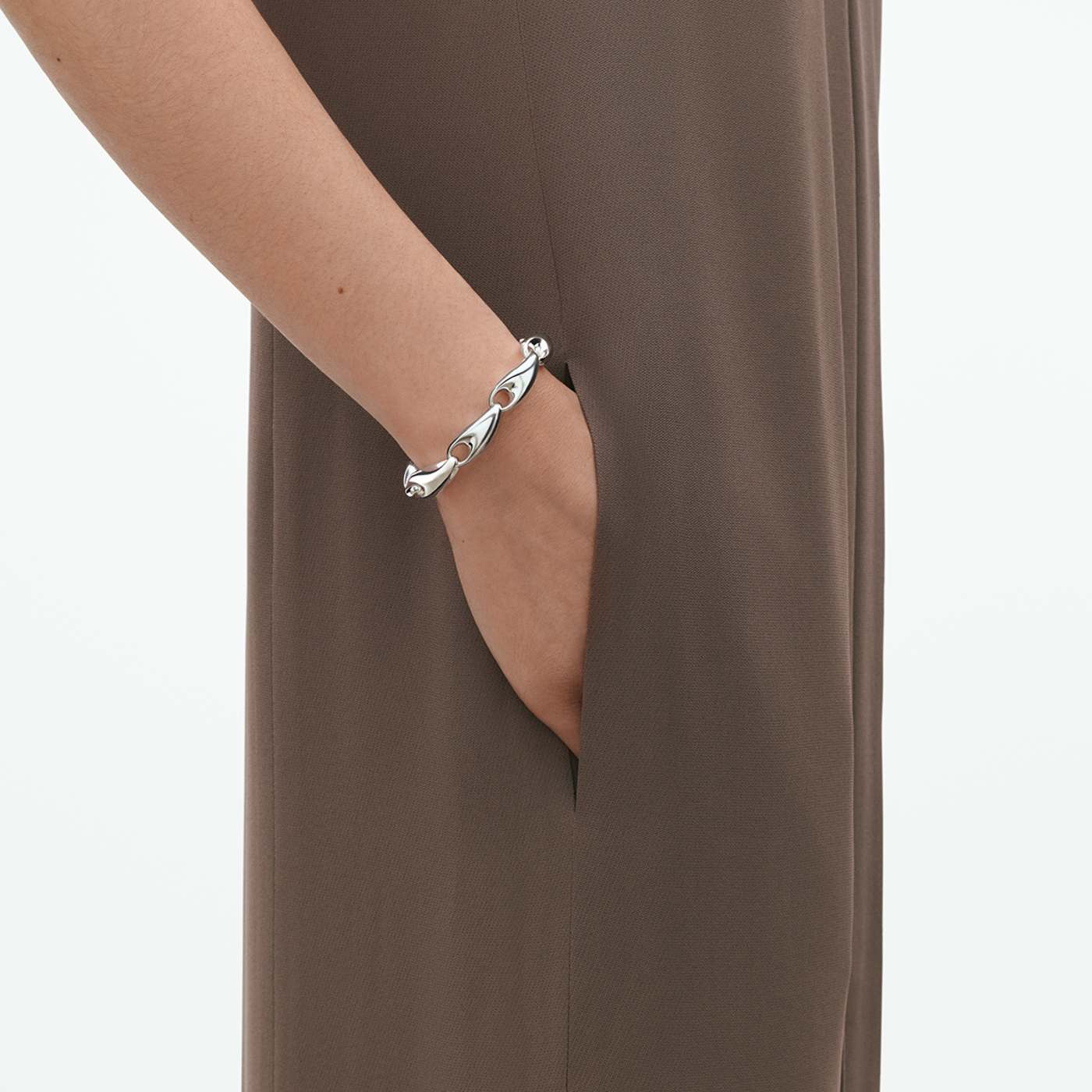 Reflect Link Sterling Silver Bracelet