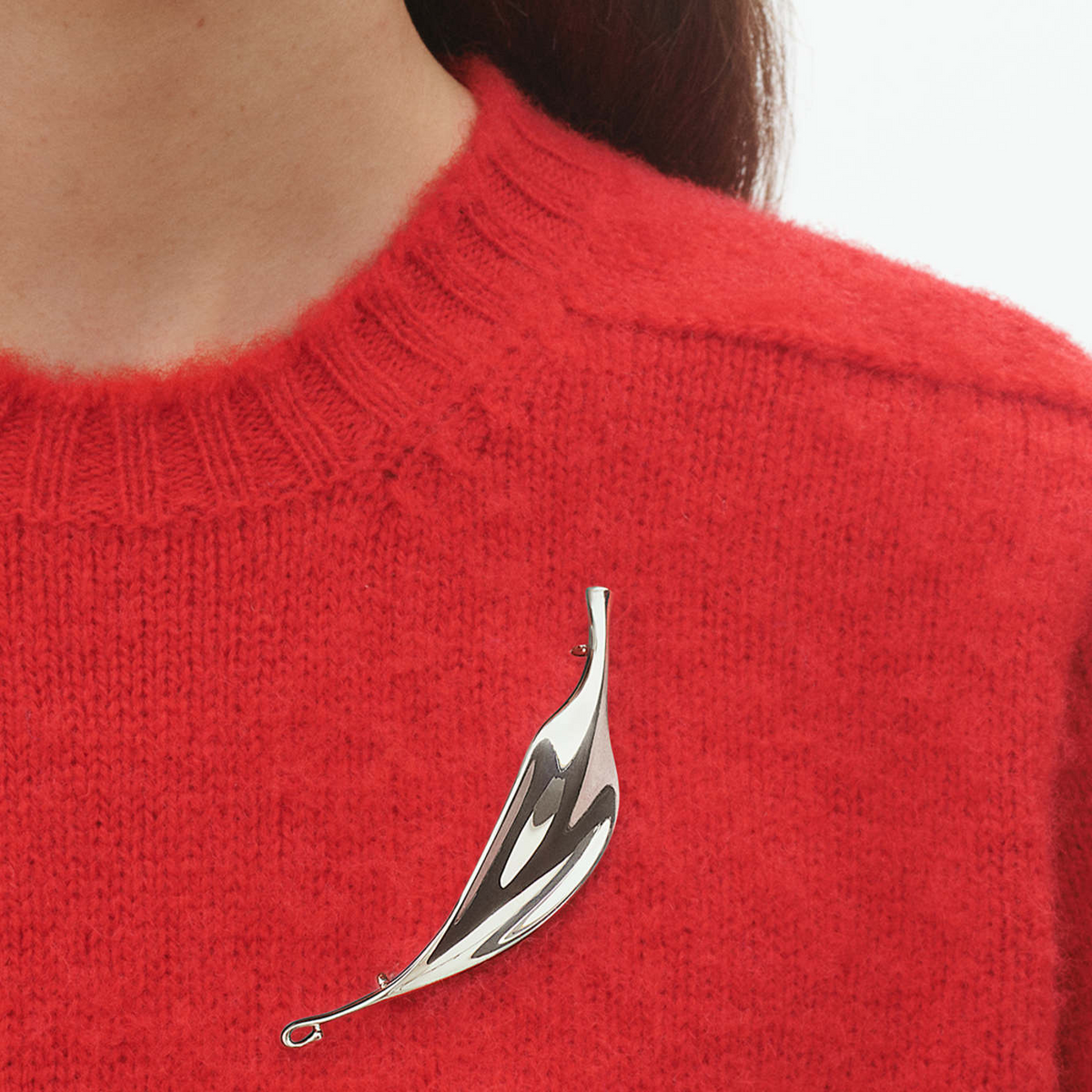 Georg Jensen Vivianna Torun Silver Brooch - Berry's Jewellers