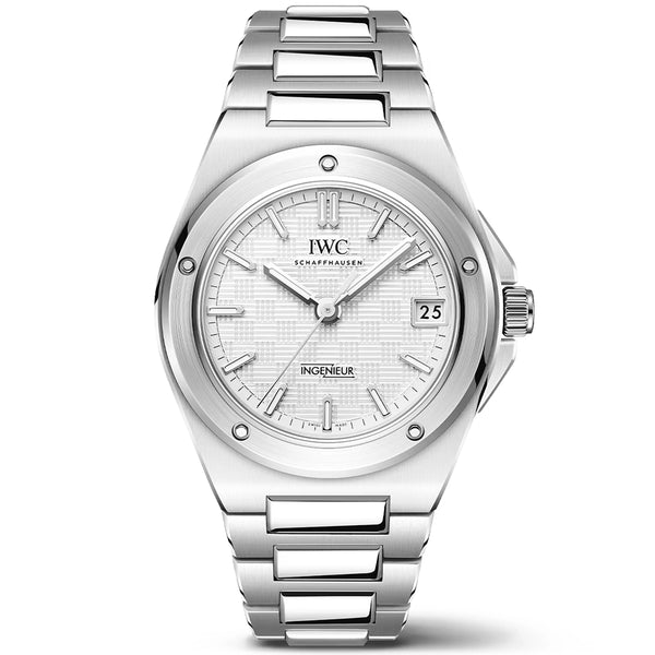 IWC Schaffhausen Ingenieur Automatic 35mm Silver Dial Bracelet Watch - Berry's Jewellers