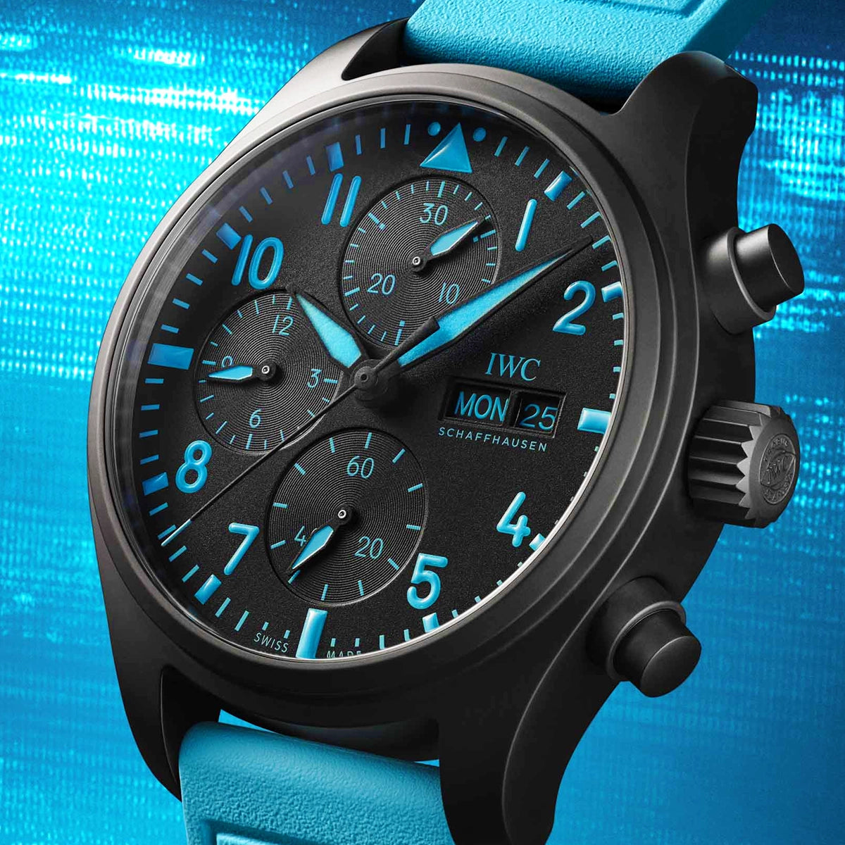 IWC Schaffhausen Pilot's Chronograph 41mm George Russell Limited Edition Watch - Berry's Jewellers