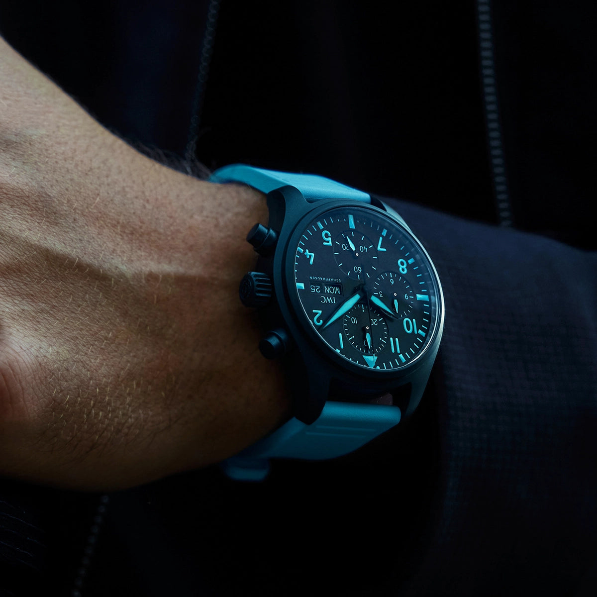 IWC Schaffhausen Pilot's Chronograph 41mm George Russell Limited Edition Watch - Berry's Jewellers