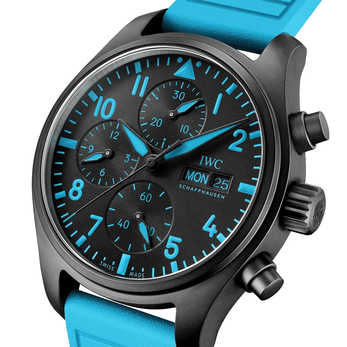 IWC Schaffhausen Pilot's Chronograph 41mm George Russell Limited Edition Watch - Berry's Jewellers