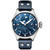 Big Pilot's Perpetual Calendar 46mm Blue Dial Leather Strap Watch
