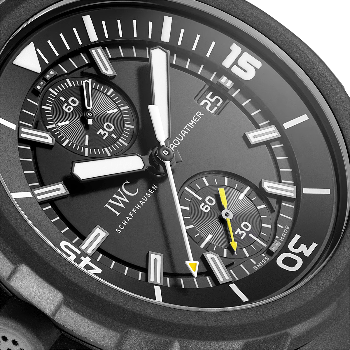 IWC Schaffhausen Aquatimer 45mm "Galapagos Islands" Edition Chronograph Watch - Berry's Jewellers