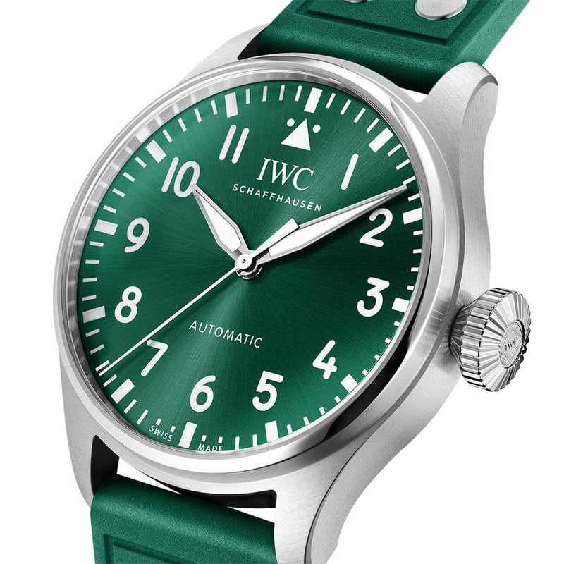 IWC Big Pilot's 43mm Green Dial Mens Watch IW329306