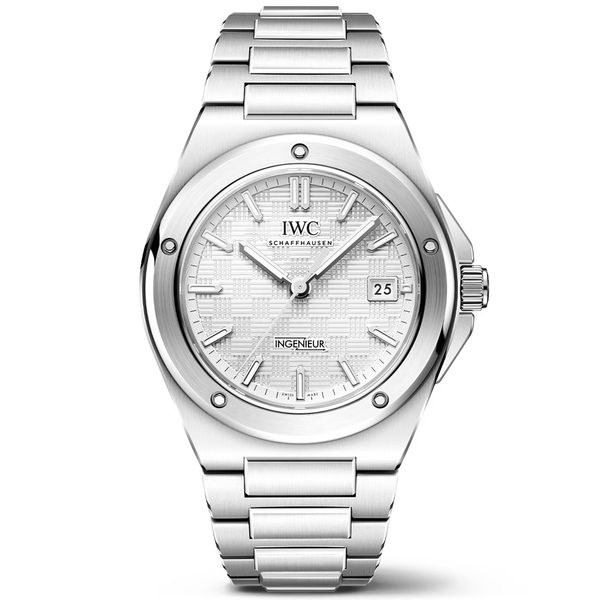 IWC Schaffhausen Ingenieur Automatic 40mm Silver Dial Bracelet Watch - Berry's Jewellers