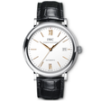 IWC Schaffhausen Portofino 40mm Silver/Rose Dial Men's Leather Strap Watch - Berry's Jewellers