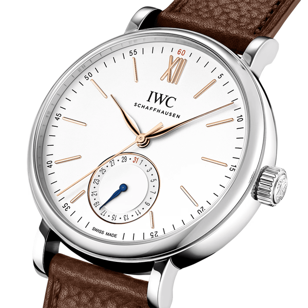 Rose Dial Leather Strap Watch - Berry's Jewellers