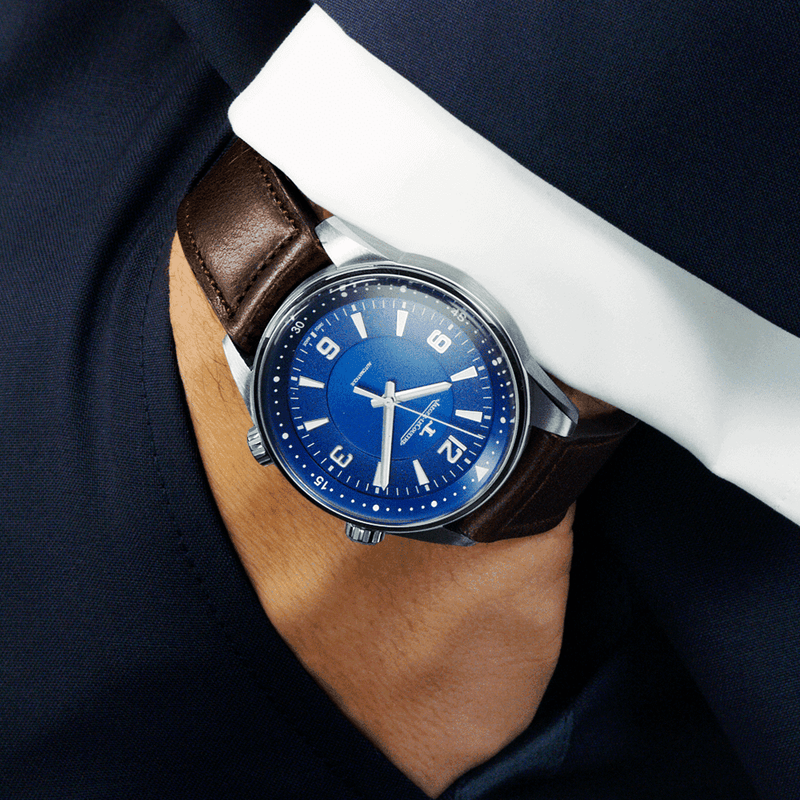 Jaeger LeCoultre Polaris 41mm Blue Dial Watch Q9008480