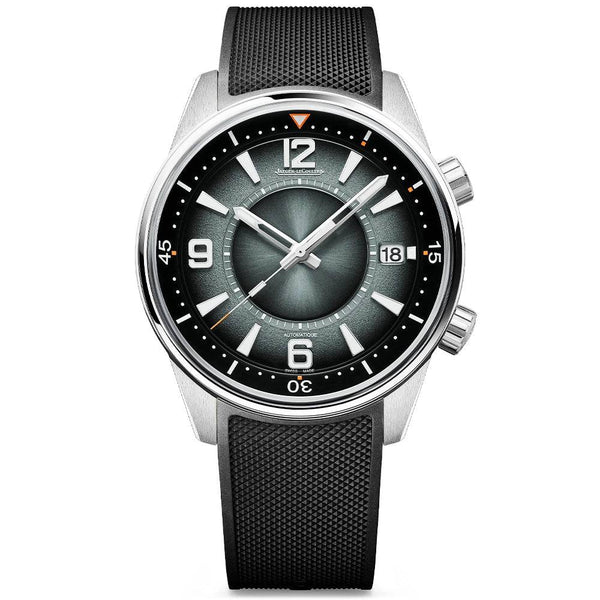 Jaeger-LeCoultre Polaris Date 42mm Ocean Grey Dial Automatic Rubber Strap Watch - Berry's Jewellers