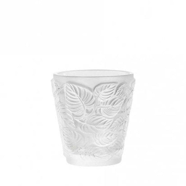 Lalique Clear Crystal Feuilles Votive - Berry's Jewellers