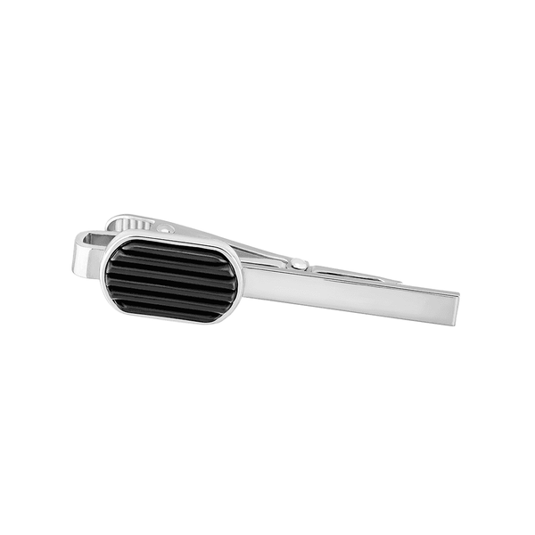Lalique L'Homme Alpha Black Tie Clip - Berry's Jewellers