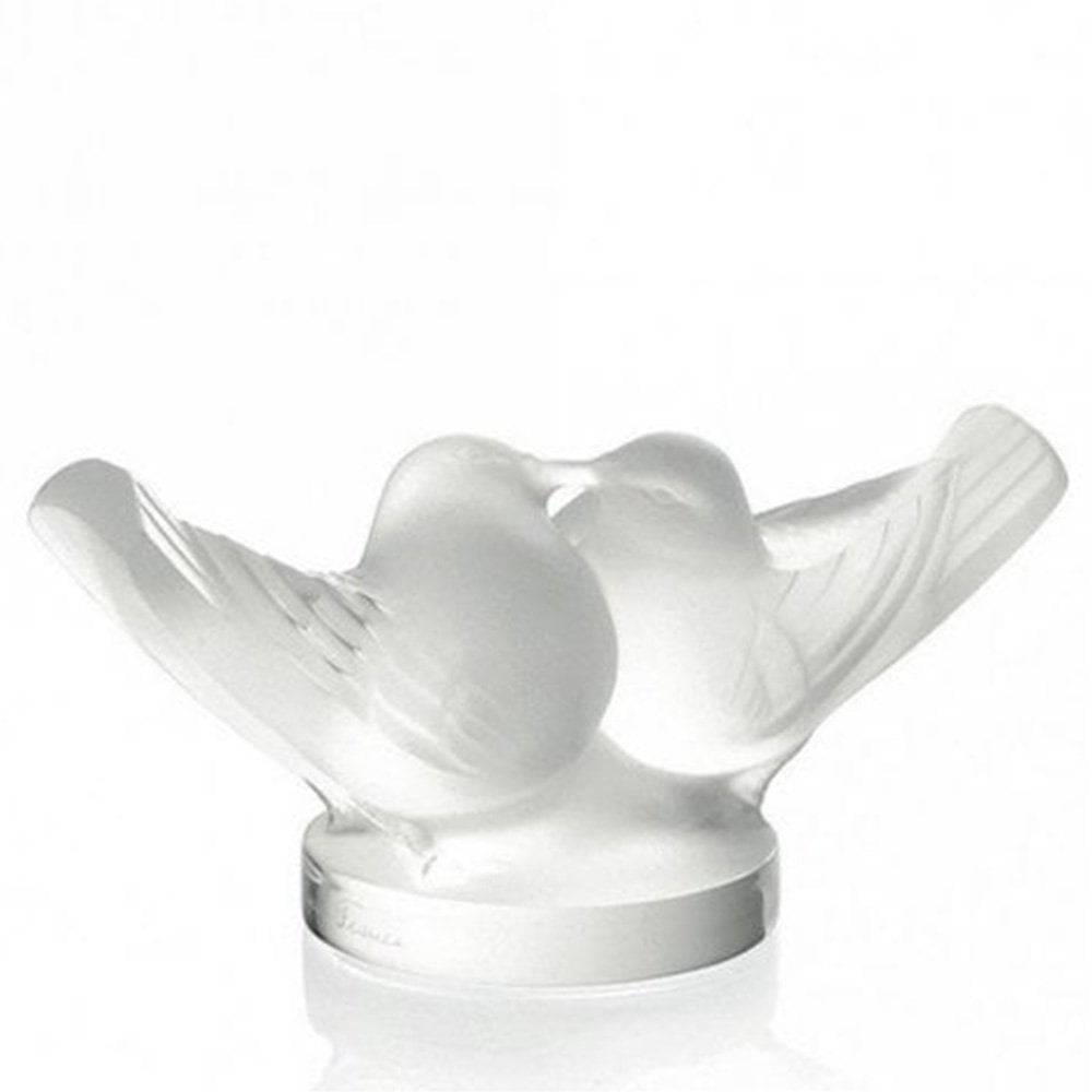 OLD LALIQUE フロストクリスタル女性像と白鳥 OLD LALIQUE フロストクリスタル女性像と白鳥