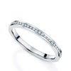 Platinum Round Brilliant Diamond Full Eternity Ring