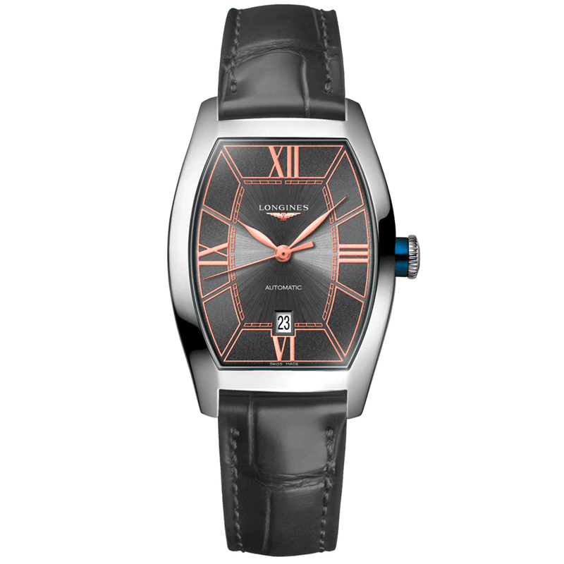 Longines Evidenza Steel Ladies Automatic Strap Watch - Berry's Jewellers