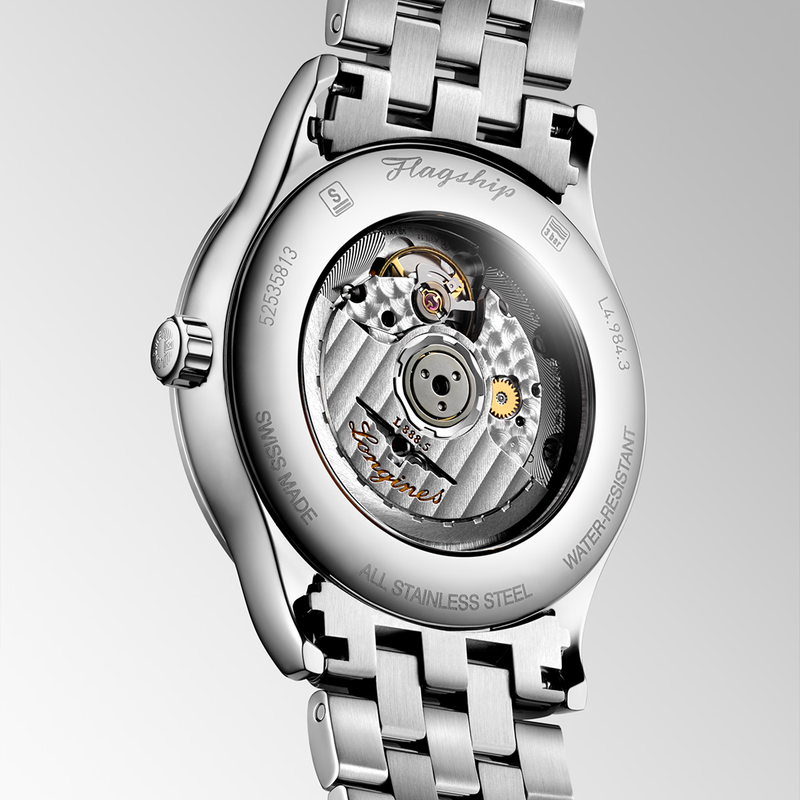 Longines Flagship Steel 40mm Automatic Men's Bracelet  Watch - Berry's Jewellers