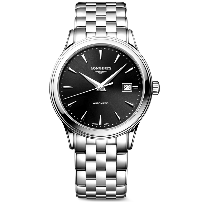 Longines Flagship Steel 40mm Automatic Men's Bracelet  Watch - Berry's Jewellers