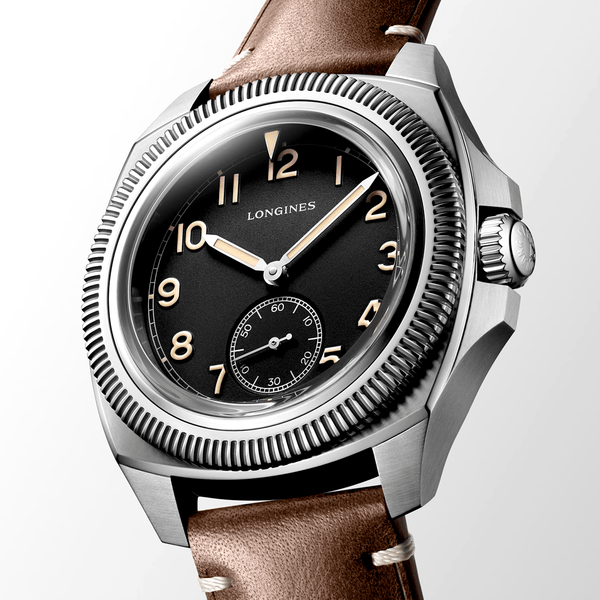 Longines Heritage  43mm Majetek Box Edition Leather Strap Watch 1 - Berry's Jewellers