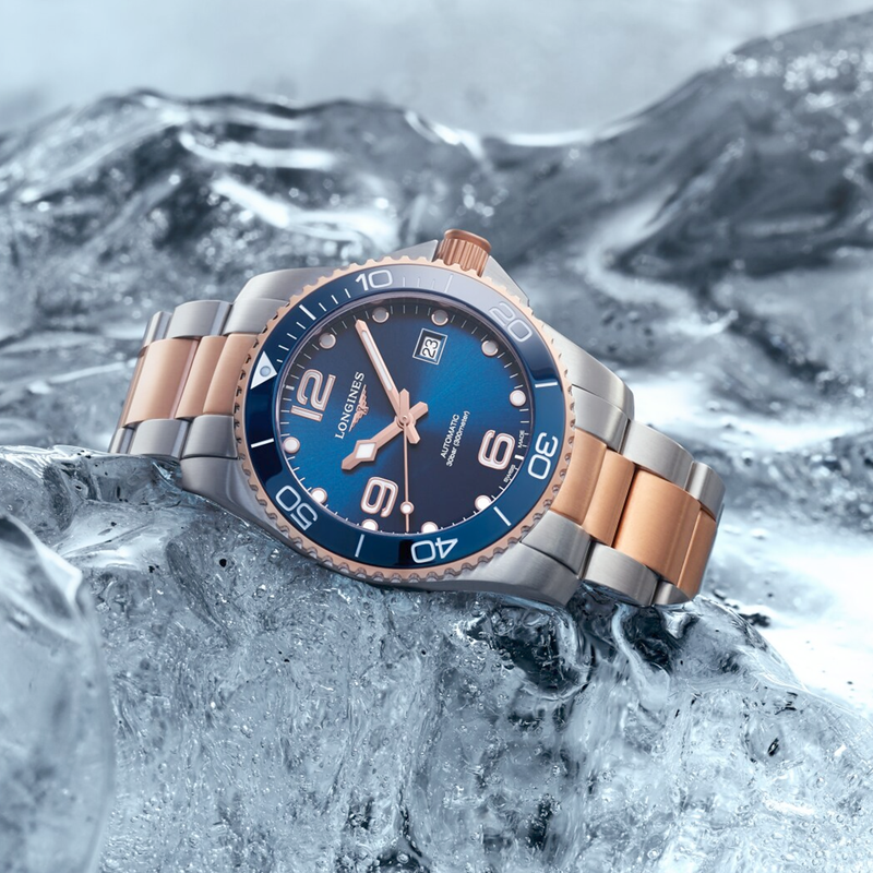 Longines HydroConquest 41mm Two-Tone Dial Watch L37813987