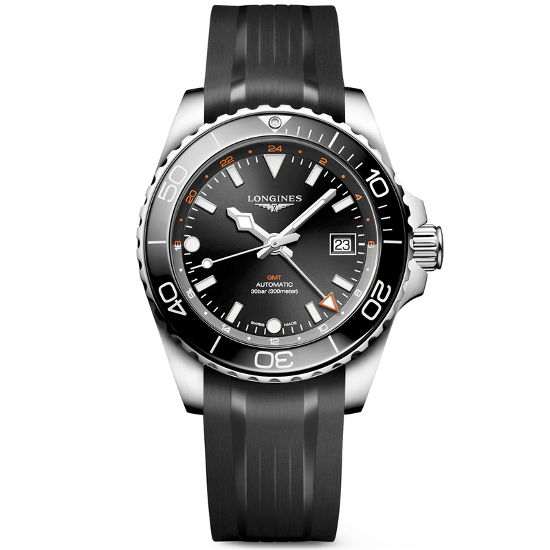 Longines HydroConquest GMT 41mm Black Dial Watch L37904569