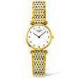 Longines La Grande 24mm Classique Steel & Gold PVD Case M.O.P Diamond Dial Ladies Bracelet Watch - Berry's Jewellers