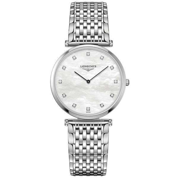 Longines La Grande Classique Steel 33mm Quartz Bracelet Watch - Berry's Jewellers