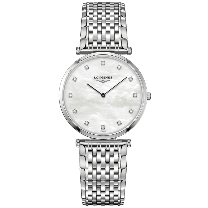 Longines La Grande Classique Steel 33mm Quartz Bracelet Watch - Berry's Jewellers