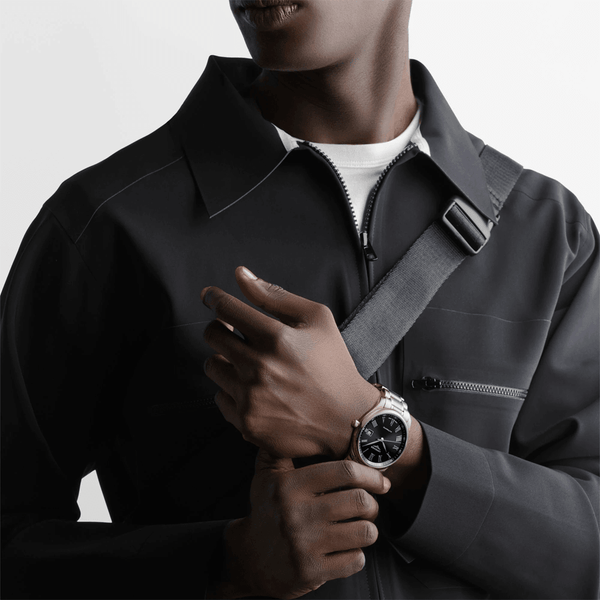 Longines Master Collection 40mm Black Roman Dial Men's Bracelet Watch - Berry's Jewellers