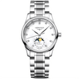 Longines Master Collection Moonphase 34mm Diamond Dial Bracelet Watch - Berry's Jewellers