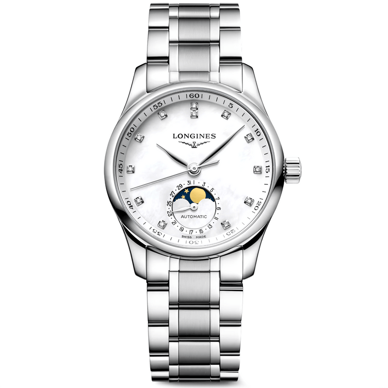 Longines Master Collection Moonphase 34mm Watch L24094876