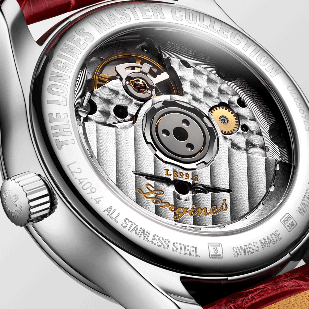 Longines Master Collection Steel 34mm Automatic Strap Watch - Berry's Jewellers
